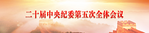 二十届中央纪委五次全会
